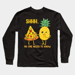 Funny Pizza Lovers Long Sleeve T-Shirt